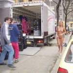 On the streets of Prague