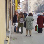 On the streets of Prague