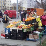 On the streets of Prague