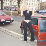 On the streets of Prague