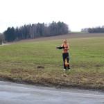 Very bold next to a road