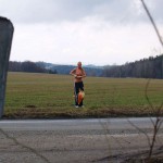 Very bold next to a road