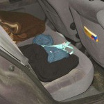 A birthday party in a bikers cafeteria