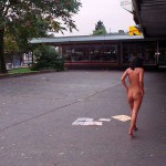 At a small shopping center