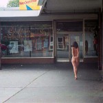 At a small shopping center