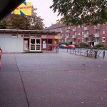 At a small shopping center