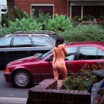 At a small shopping center