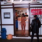 At a party and on the way to and from