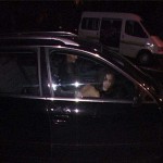 At a party and on the way to and from