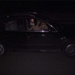 At a party and on the way to and from