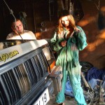 At a living home and in the garden