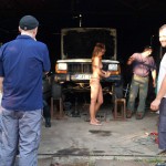 At a living home and in the garden