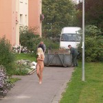 On the streets of Prague