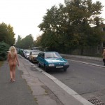 On the streets of Prague