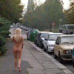 On the streets of Prague