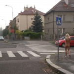 On the streets of Prague