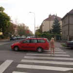 On the streets of Prague