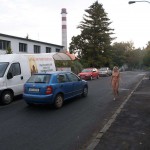 On the streets of Prague