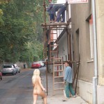 On the streets of Prague