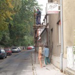 On the streets of Prague