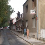 On the streets of Prague