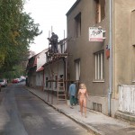 On the streets of Prague