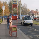 On the streets of Prague