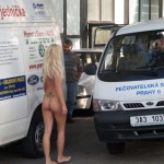 On the streets of Prague