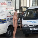 On the streets of Prague