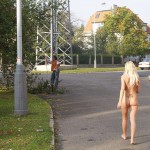 On the streets of Prague