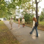 On the streets of Prague