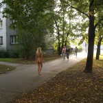 On the streets of Prague