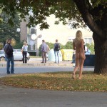 On the streets of Prague