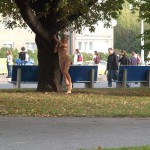 On the streets of Prague