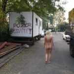 On the streets of Prague