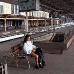 In and around a railway station