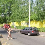 At a car and motorbike dealer