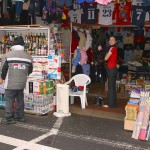At a streetside flea market