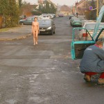 Passing a car breakdown