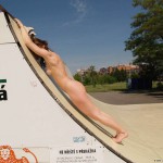 Playing ball at a sports field