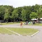 On the road in a tourist bus