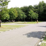 On the road in a tourist bus