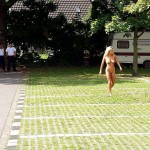 On the road in a tourist bus