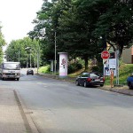 Stripping while walking on a street
