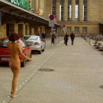 At the railway station