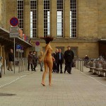 At the railway station