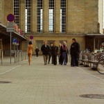 At the railway station