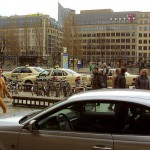 At the railway station