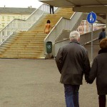 At the railway station