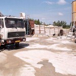 At a big construction site